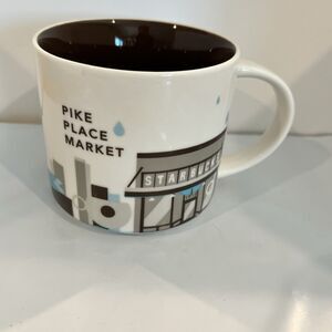 NEW Starbucks You Are Here Pike Place Market Mug Coffee Tea Mug Cup